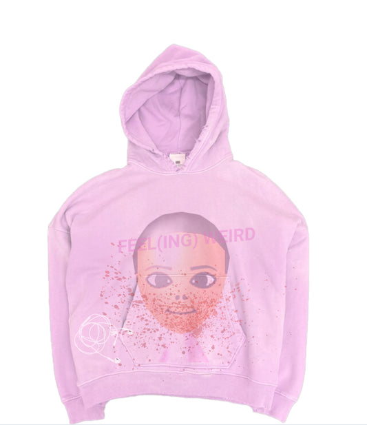 FEEL(ING) WEIRD ACID WASH HOODIES